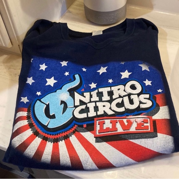 Bundle Vintage Nitro Circus Live T-Shirt and Matching Hat, Size XL - Picture 2 of 13